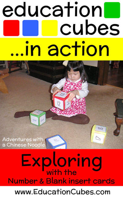 Education Cubes Exploring with Numbers