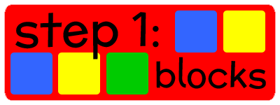Education Cubes Step 1: blocks