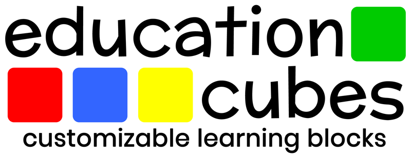 Education Cubes - Customizable learning blocks